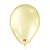Balão de Festa Látex Perolado - 7 Pol. - Amarelo - 25 unidades - Balões São Roque - Rizzo - Imagem 1