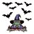 Decoração de Parede Bruxa de Halloween - 1 Unidade - Regina - Rizzo - Imagem 1