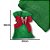 Saco Juta - 60Cmx90cm - Verde Bandeira - 1 unidade - Halley Fitas - Rizzo Balões - Imagem 2
