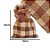 Saco Juta - 19Cmx30cm - Xadrez Natural/Marrom - 1 unidade - Halley Fitas - Rizzo Balões - Imagem 2