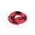 Cobra Redonda de Borracha Cor Vermelho e Preto - 1 Unidade - Rizzo Balões - Imagem 1
