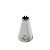 Bicos Para Confeitar - Pitanga Aberta - Aço Inox - Nº32  - 1 unidade - Cromus Allonsy - Rizzo Balões - Imagem 1