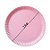 Prato para Doces de Papelão Laminado Rosa P5 - 1 Unidade - Rizzo - Imagem 2