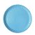 Prato para Doces de Papelão Laminado Azul Claro P5 - 1 Unidade - Rizzo - Imagem 1