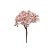 Pick - Frutas Com Glitter - Rose - 1 unidade - Cromus - Rizzo Balões - Imagem 1