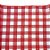 Guardanapo Xadrez Vermelho 40 x 40 cm - 1 Unidade - Rizzo Balões - Imagem 1