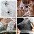 Decoração de Halloween Teia de Aranha - Branca - 01 unidade - YDH - Rizzo - Imagem 4