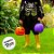 Baldinho de Halloween com Alça - Abóbora Dark - 19x16cm - 1 Unidade - Rizzo - Imagem 3