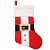 Meia de Natal para Pedurar  - 40x26 - "Roupa de Papai Noel" - 1 unidade - Cromus - Rizzo - Imagem 1
