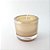 Vela Aromática - Vanilla (Baunilha) - Dourada Redonda - 1 Unidade - Cromus Natal - Rizzo Balões - Imagem 1