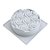 Forma De Silicone - 17,8x17,8x5,3Cm - Red Chifon  - 1 unidades - Cromus Allonsy - Rizzo - Imagem 2