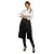 Uniforme Adulto Avental Cintura Unissex - Pto/Cza - 70x70  - 1 unidades - Cromus Allonsy - Rizzo - Imagem 1
