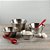 Colher Silicone 28Cm Cabo Com Fio De Ferro Vemrlho  - 1 unidades - Cromus Allonsy - Rizzo - Imagem 2