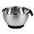 Bowl Massas - Pesadas - Aço inox - 3L - 24,8x21x13Cm  - 1 unidades - Cromus Allonsy - Rizzo - Imagem 1