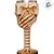 Taça de Caveira Tampando a Boca - "Taça de Caveira Tampando a Boca" - 1 Unidade - Rizzo - Imagem 2