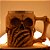 Caneca Caveira Rindo - "Caveira Rindo"  -  450mL - 01 Unidade - Rizzo (olho não pintado) - Imagem 1