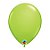 Balão de Festa Látex Liso Sólido - Lime Green (Verde Lima) - Qualatex - Rizzo Balões - Imagem 1