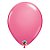 Balão de Festa Látex Liso Sólido - Rose (Rosa Mexicano) - Qualatex - Rizzo Balões - Imagem 1