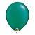 Balão de Festa Látex Liso Pearl (Perolado) - Esmerald Green (Verde Esmeralda) - Qualatex - Rizzo Balões - Imagem 1