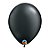 Balão de Festa Látex Liso Pearl (Perolado) - Onyx Black (Preto Ônix) - Qualatex - Rizzo Balões - Imagem 1