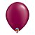 Balão de Festa Látex Liso Pearl (Perolado) - Burgundy (Vinho) - Qualatex - Rizzo Balões - Imagem 1
