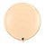 Balão Gigante de Festa em Látex 3ft (90 cm) - Blush (Cor da Pele) - 2 Unidades - Qualatex - Rizzo Balões - Imagem 1