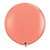 Balão Gigante de Festa em Látex 3ft (90 cm) - Coral (Coral) - 2 Unidades - Qualatex - Rizzo Balões - Imagem 1
