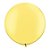 Balão Gigante de Festa Pearl (Perolado) 3ft (90 cm) - Lemon Chiffon  (Limão Chiffon) - 2 Unidades - Qualatex - Rizzo Balões - Imagem 1