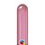 Balão de Festa Canudo - Malva Chrome 260" - 100 unidades - Qualatex - Rizzo Balões - Imagem 1