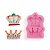 Molde de Silicone Coroas S286  - 1 unidade - Molds Planet - Rizzo - Imagem 1