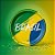 Prato de Papel Redondo - Brasil Copa do Mundo - 18,5cm - 8 unidades - Festcolor - Imagem 1