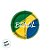 Prato de Papel Redondo - Brasil Copa do Mundo - 18,5cm - 8 unidades - Festcolor - Imagem 4