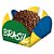 Porta Forminhas Brasil Copa 2022 - 40 unidades - Festcolor - Imagem 1
