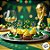 Topper para Doces - Bandeirinhas Brasil Copa do Mundo - 8 unidades - Festcolor - Imagem 3