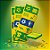Adesivo Decorativo Quadrado Brasil Copa do Mundo - 30 unidades - Festcolor - Imagem 1