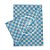 Toalha Plástica Cobre Manchas Perolizada - 78 x 78 cm - Xadrez Azul Claro - 10 unidades - CampFestas - Rizzo - Imagem 3