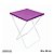 Toalha Plástica Cobre Manchas Perolizada - 78 x 78 cm - Roxa - 10 unidades - CampFestas - Rizzo - Imagem 2