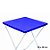 Toalha Plástica Cobre Manchas Perolizada - 78 x 78 cm - Azul Escuro - 10 unidades - CampFestas - Rizzo - Imagem 1