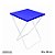 Toalha Plástica Cobre Manchas Perolizada - 78 x 78 cm - Azul Escuro - 10 unidades - CampFestas - Rizzo - Imagem 2