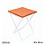 Toalha Plástica Cobre Manchas Perolizada - 78 x 78 cm - Laranja - 10 unidades - CampFestas - Rizzo - Imagem 2
