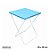 Toalha Plástica Cobre Manchas Perolizada - 78 x 78 cm - Azul Claro - 10 unidades - CampFestas - Rizzo - Imagem 2