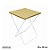 Toalha Plástica Cobre Manchas Perolizada - 78 x 78 cm - Dourada - 10 unidades - CampFestas - Rizzo - Imagem 2