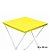 Toalha Plástica Cobre Manchas Perolizada - 78 x 78 cm - Amarela - 10 unidades - CampFestas - Rizzo - Imagem 1