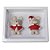 Caixa Urso P - 2 cavidades - Branca - 5 Unidades - Crystal - Rizzo Balões - Imagem 1