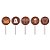 Blister Decorado com Transfer Para Chocolate - Pirulito - Halloween - BL010301 - 1 unidade - Stalden - Rizzo - Imagem 1