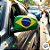 Bandeira Para Retrovisor - 2 Peças - Brasil - 30x31cm - 1 unidade - Rizzo - Imagem 2