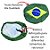 Bandeira Para Retrovisor - 2 Peças - Brasil - 30cm x 31cm - 1 unidade - Rizzo - Imagem 2