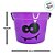 Baldinho Happy Halloween Olhos e Boca - Roxo - 1 unidade - Cromus - Rizzo - Imagem 3