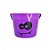 Baldinho Happy Halloween Olhos e Boca - Roxo - 1 unidade - Cromus - Rizzo - Imagem 1