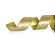 Fita Arabesco Decorativa Nude e Dourado - 1 unidade - Cromus - Rizzo - Imagem 1